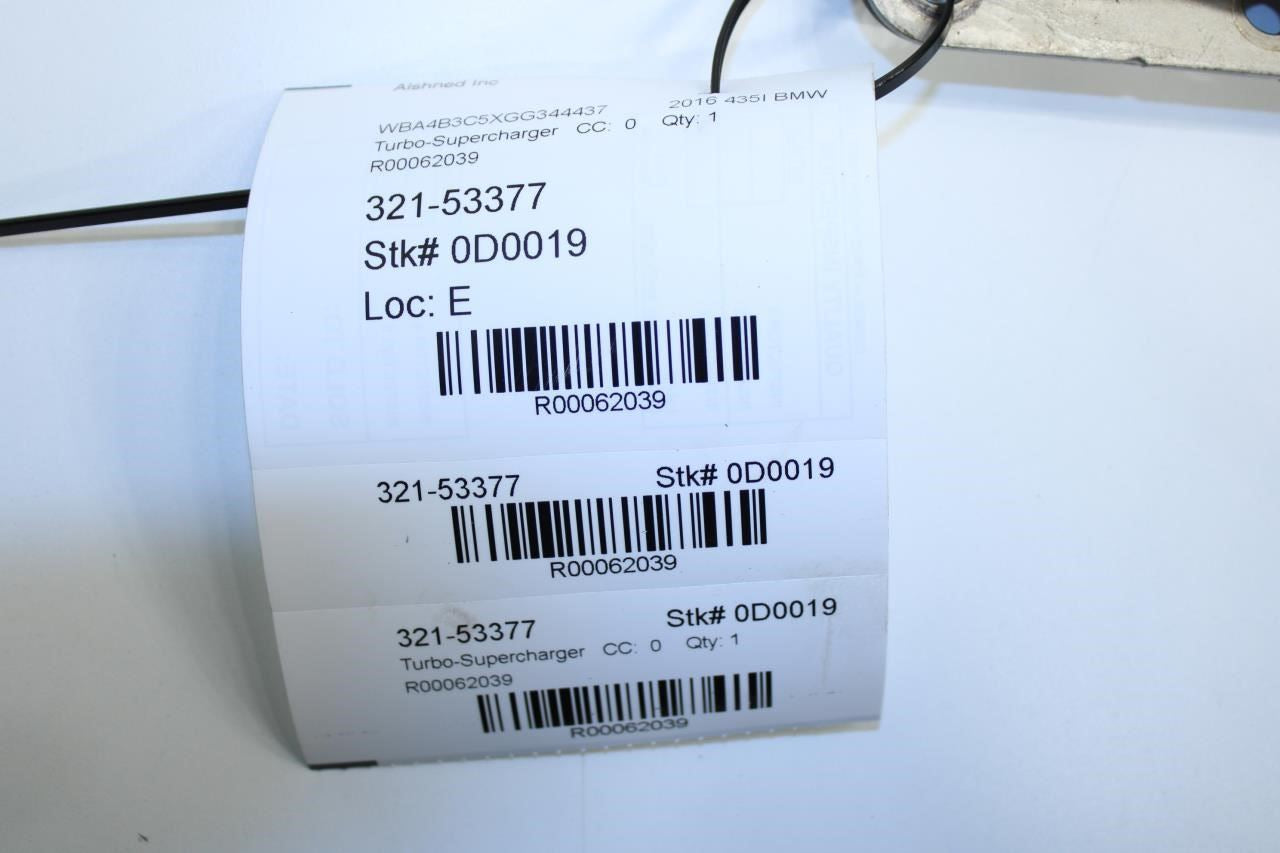 2015-2016 BMW 435i Gran Coupe xDrive 3.0L Turbocharger w/ Exhaust Manifold 46K - Alshned Auto Parts