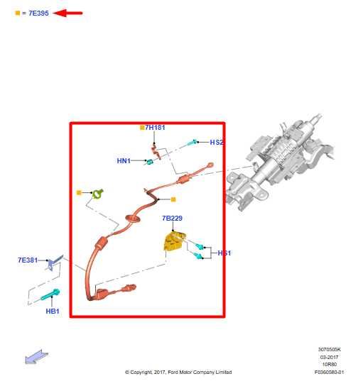 18-20 Ford F150 XL Super Cab Steering Column Auto Transmission Shifter Cable - Alshned Auto Parts