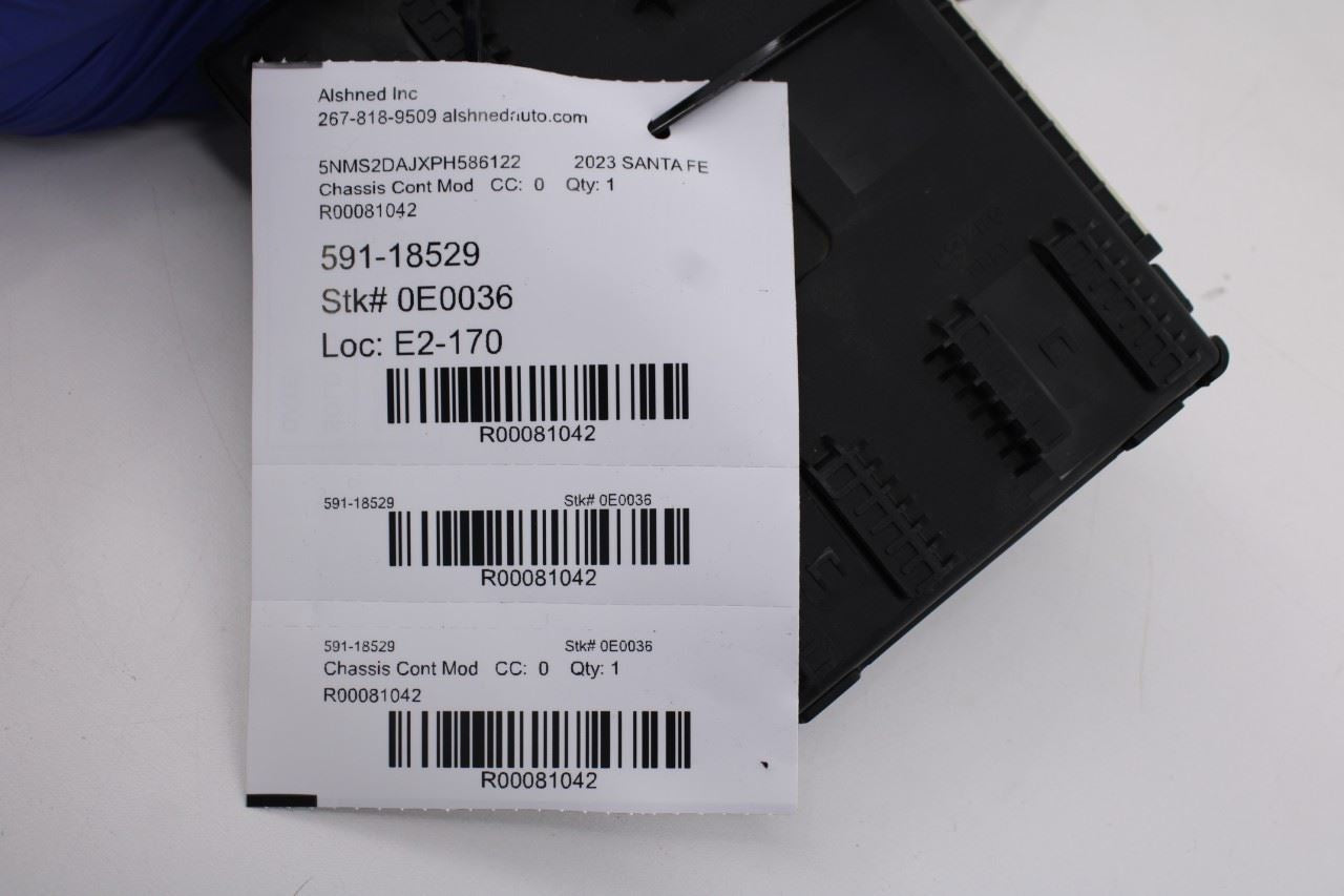 21-23 Hyundai Santa Fe SEL Body Computer Control Module BCM BCU IBU 954B0-S2EA311