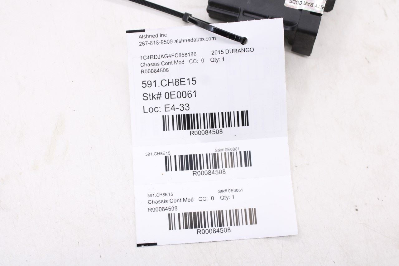 2014-2015 Dodge Durango SXT Park Assist Computer Control Module 68204477AD OEM - Alshned Auto Parts