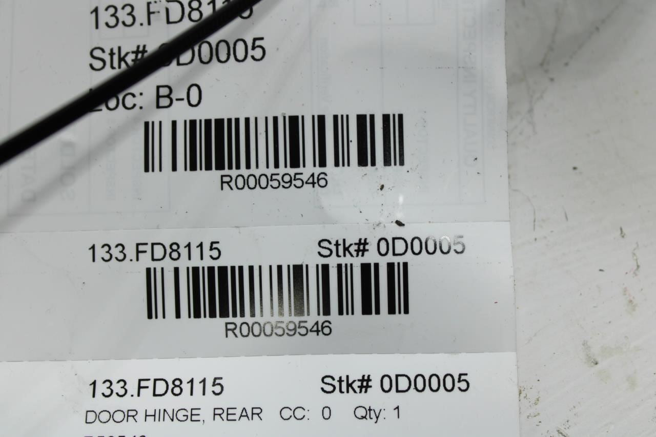 15-25 Ford F150 Platinum Rear Left Door Hinge Upper and Lower Set FL3Z-1626801-A - Alshned Auto Parts