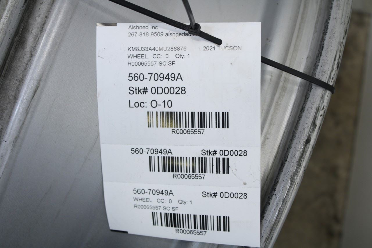 2019-2021 Hyundai Tucson Value Aluminium Wheel R17x7 52910-D3230 OEM *ReaD* - Alshned Auto Parts