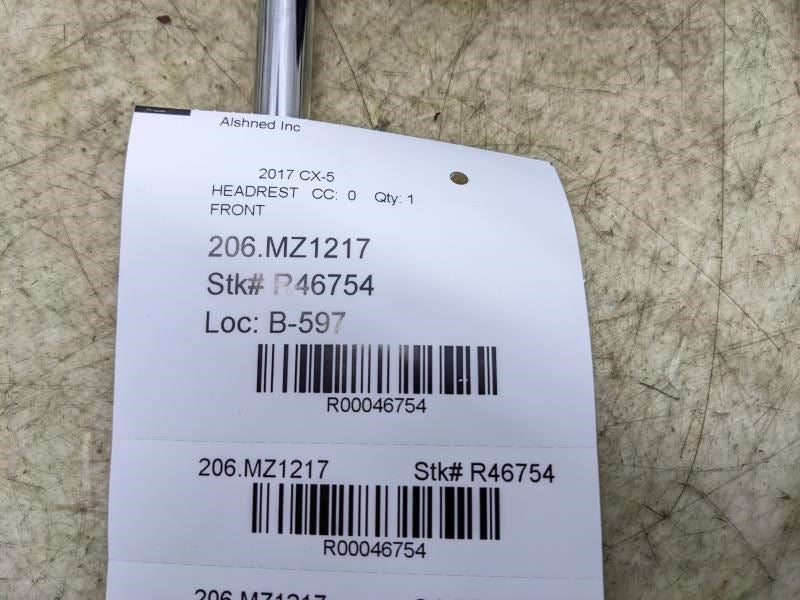 2017-2023 Mazda CX-5 Front LH/RH Seat Headrest Leather KB8D-88-140-02 OEM *ReaD* - Alshned Auto Parts