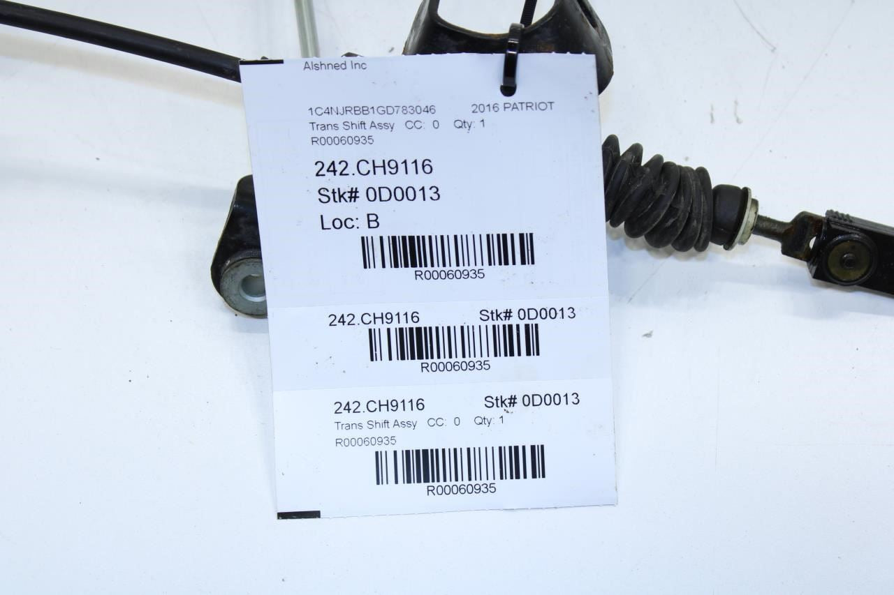 2014-2017 Jeep Patriot Compass 4WD 6-speed Auto Trans Gear Shift Selector Cable - Alshned Auto Parts