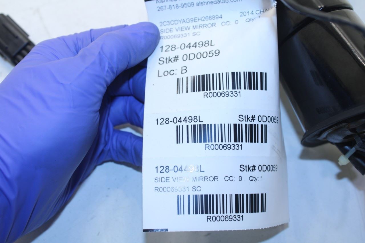 11-14 Dodge Challenger SXT 3.6L RWD Driver Left Side Rear View Mirror 1GD73DX8AE - Alshned Auto Parts