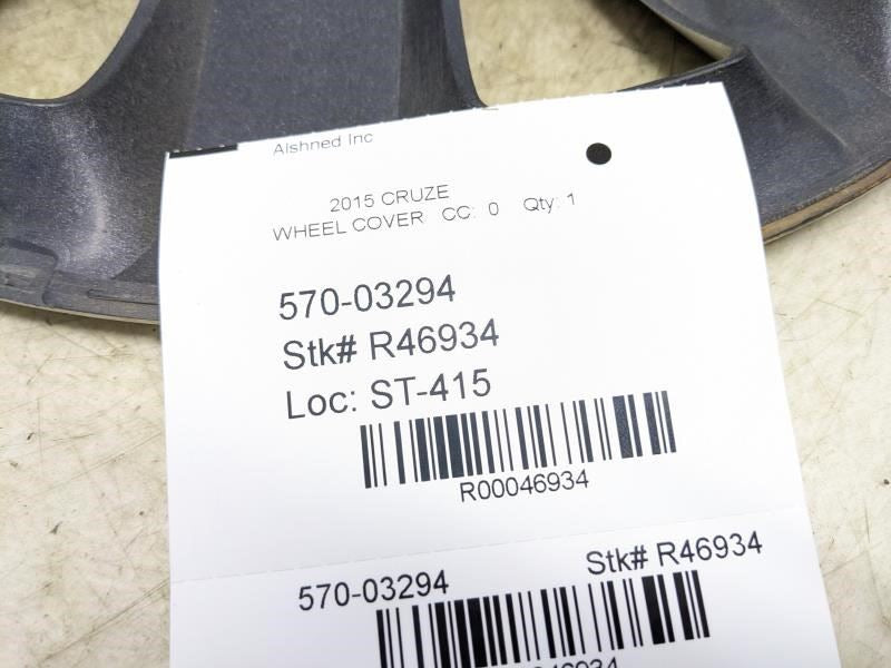 2012-2016 Chevrolet Cruze 16'' Wheel Cover HubCap 20934135 OEM *ReaD* - Alshned Auto Parts