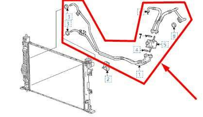 2024-25 Chevrolet Trax 1.2L Transmission Oil Cooler Pipe w Bypass Valve 42862068 - Alshned Auto Parts