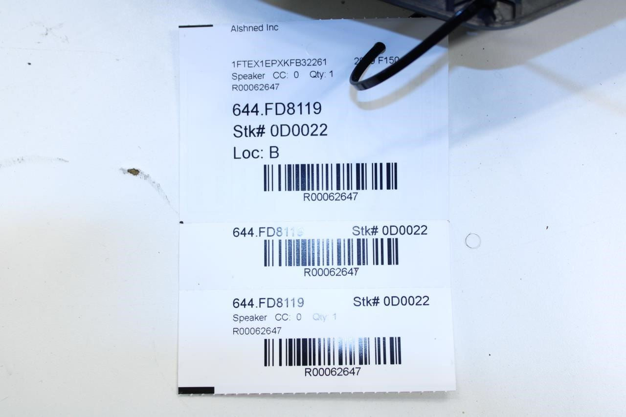 2015-2020 Ford F150 XL Front Left or Right Side Door Audio Speaker FL3T-18808-AB - Alshned Auto Parts