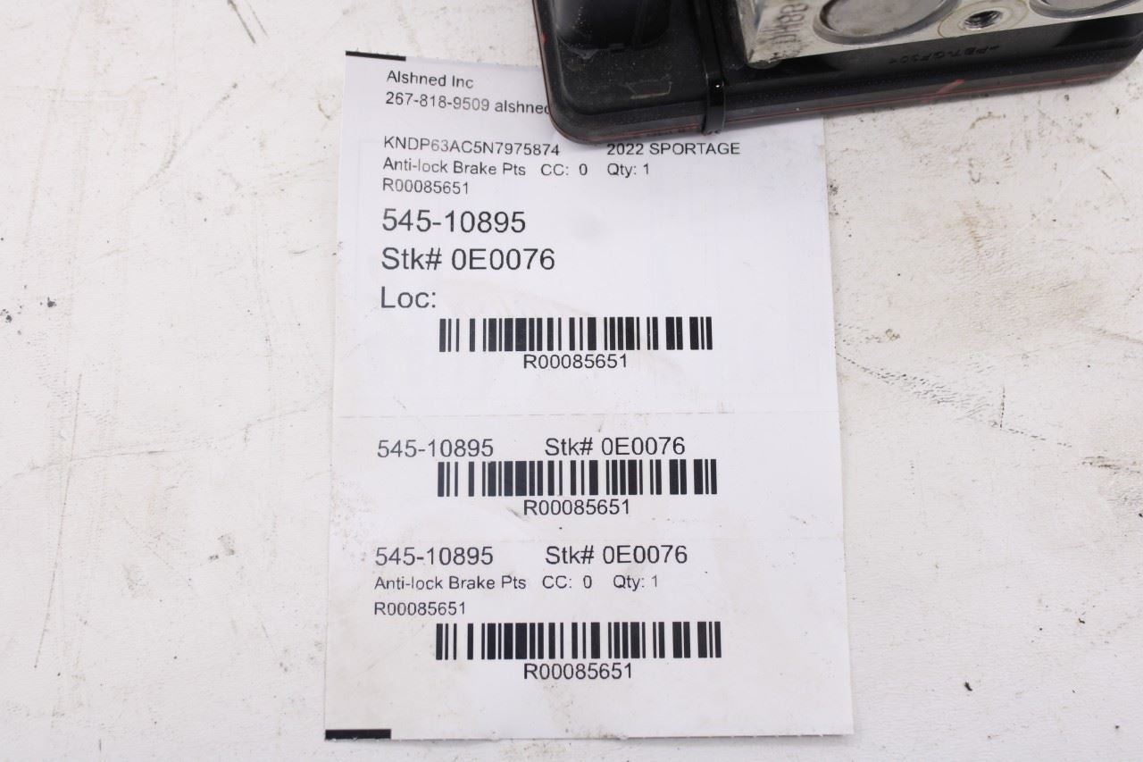 20-2022 KIA Sportage Nightfall 2.4L ABS Anti Lock Brake Pump Control Module OEM11