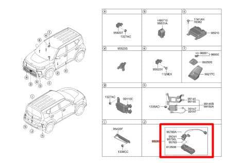20-22 Kia Soul LX Rear Liftgate Release Handle w/ Backup Camera 99240-K0000 OEM - Alshned Auto Parts