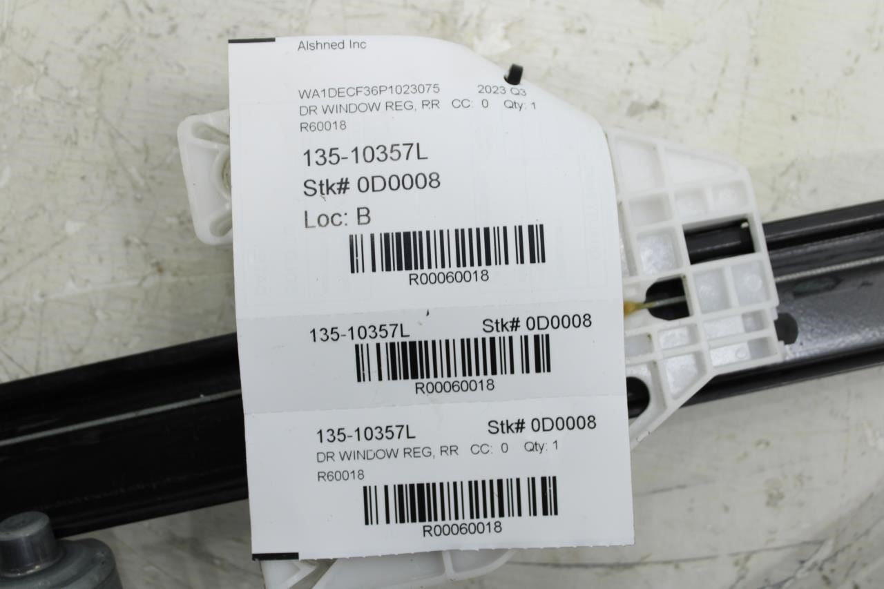 2019-2024 Audi Q3 S Line Rear Left Door Window Regulator w/ Motor 83A-839-461 - Alshned Auto Parts