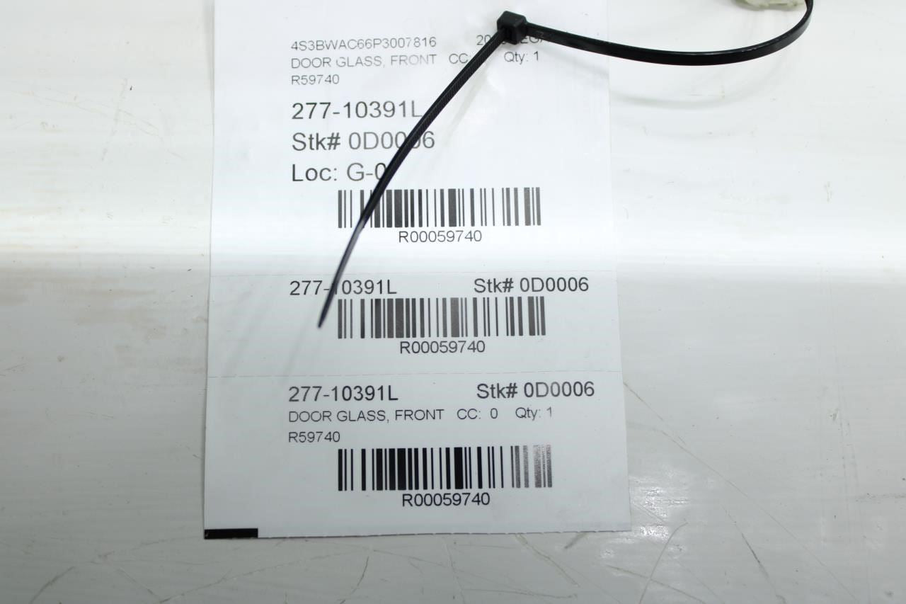 2020-2024 Subaru Legacy Premium Front Left Side Door Window Glass 61011AN03A OEM - Alshned Auto Parts