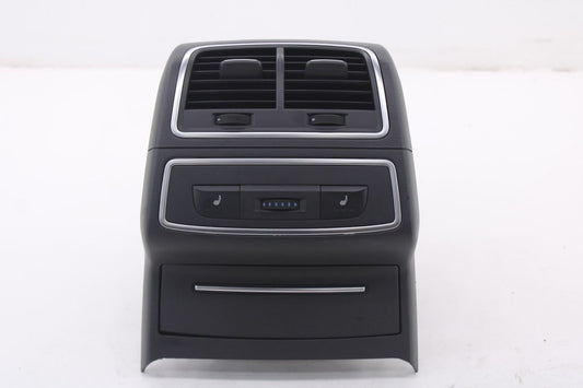 2012-18 Audi A7 Premium Rear Center Console Back Finish Panel w/ Air Vent Grille - Alshned Auto Parts