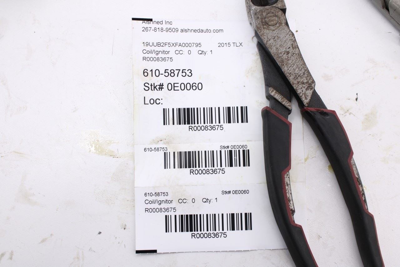 2015-20 Acura TLX Tech 3.5L FWD Engine Ignition Coil Set of 6 30520-5G0-A01 OEM21
