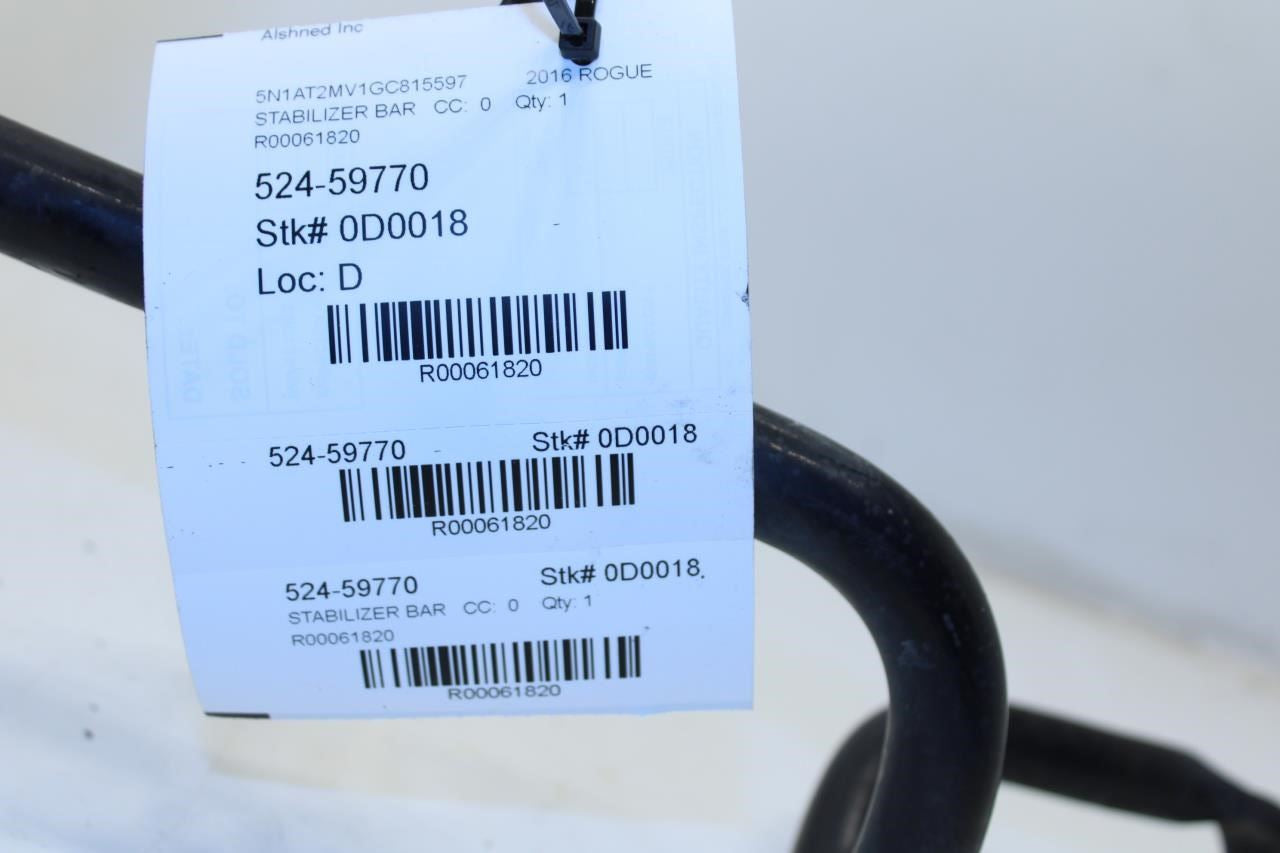 2014-20 Nissan Rogue SV AWD Front Stabilizer Sway Anti-Roll Bar 54611-4BA1A OEM - Alshned Auto Parts
