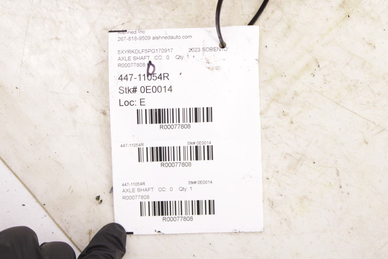 21-25 Kia Sorento X-Line SX Prestige FR Right CV Intermediate Axle Shaft *ReaD* - Alshned Auto Parts