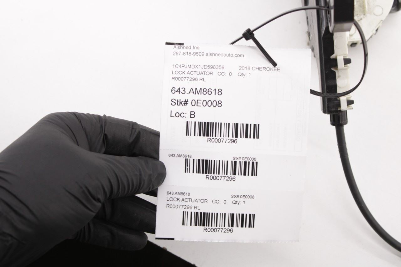14-2023 Jeep Cherokee Limited Rear Left Door Lock Latch Actuator 04589915AE OEM - Alshned Auto Parts