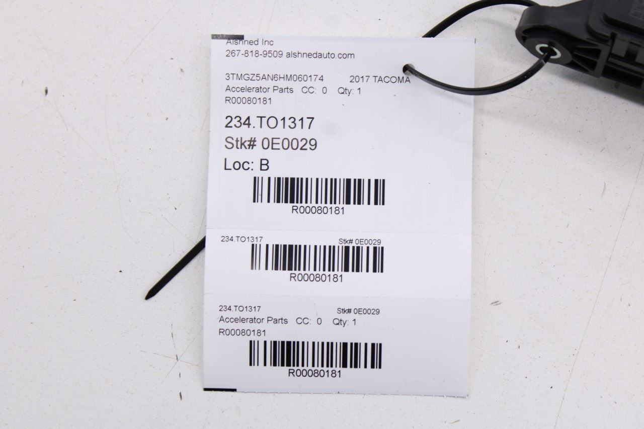2014-2023 Toyota Tacoma Limited 3.5L 4WD Accelerator Throttle Gas Pedal Sensor - Alshned Auto Parts