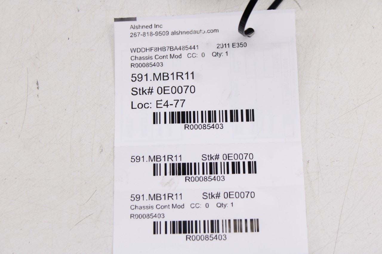 2010-2013 Mercedes-Benz E 350 Luxury 4Matic Transmission Computer Control Module11