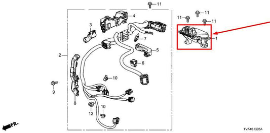 2018-19 Honda Accord Transmission Computer Control Module TCU TCM 28100-6A7-A32 - Alshned Auto Parts