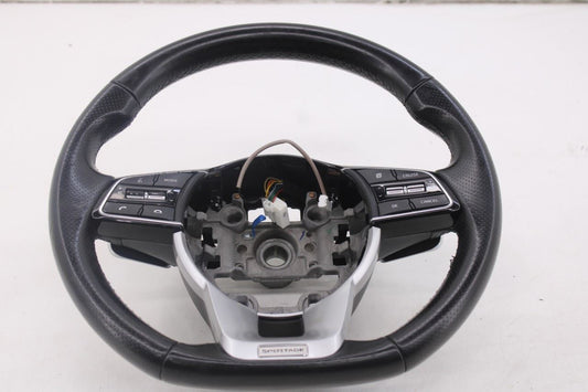 20-22 Kia Sportage Nightfall 2.4L FWD Steering Wheel Leather w/ Control Buttons - Alshned Auto Parts
