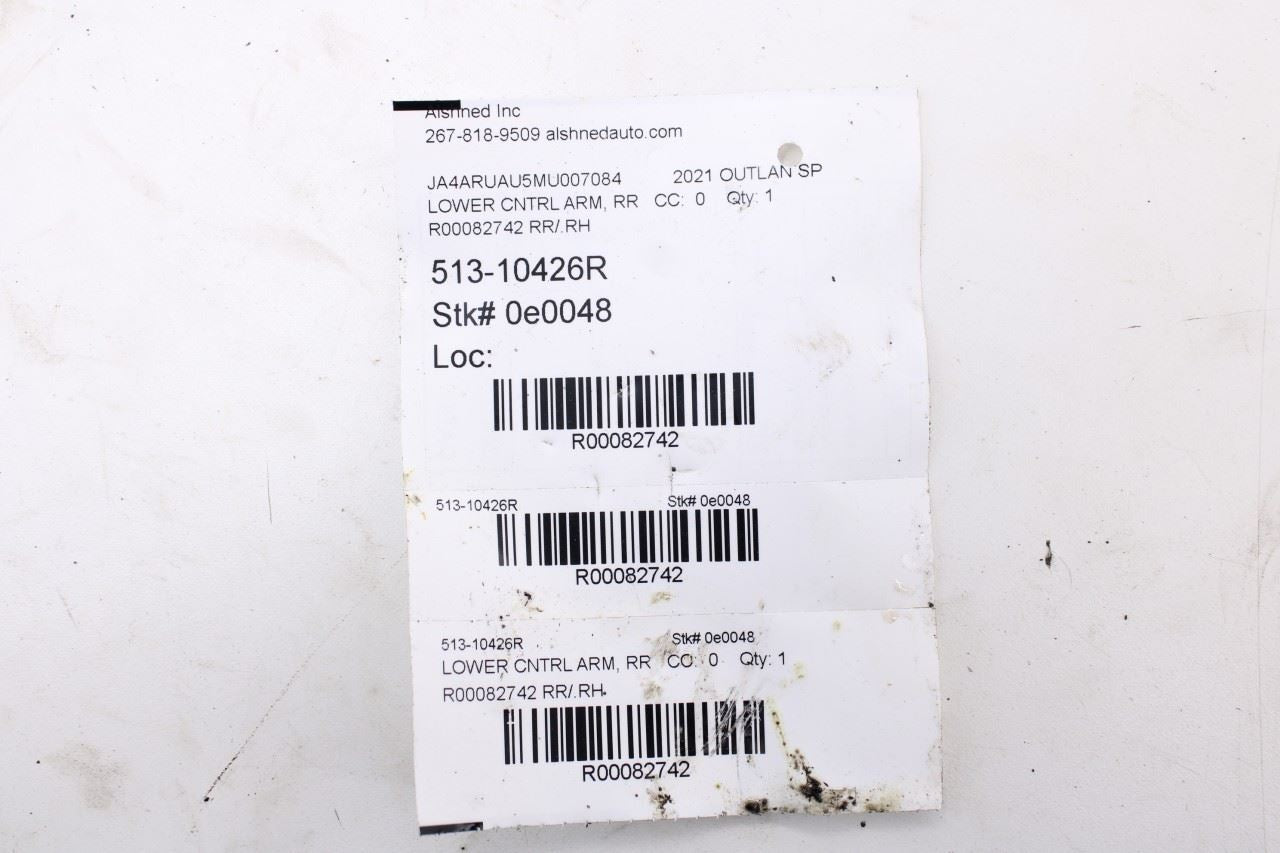 2013-25 Mitsubishi Outlander Sport SE 4WD Rear Suspension RH Spindle Knuckle Hub14