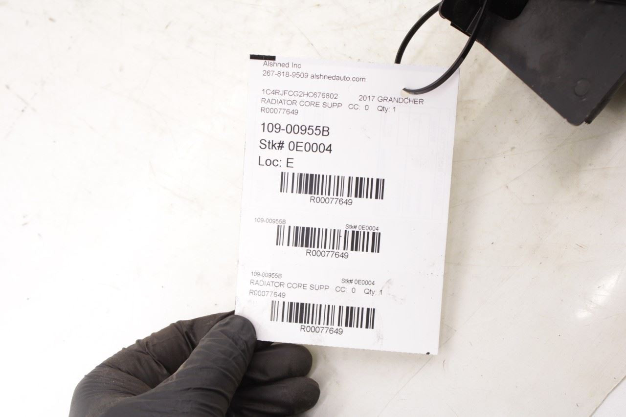 2011-21 Jeep Grand Cherokee Radiator Core Left Side Mount Support Brace Bracket - Alshned Auto Parts