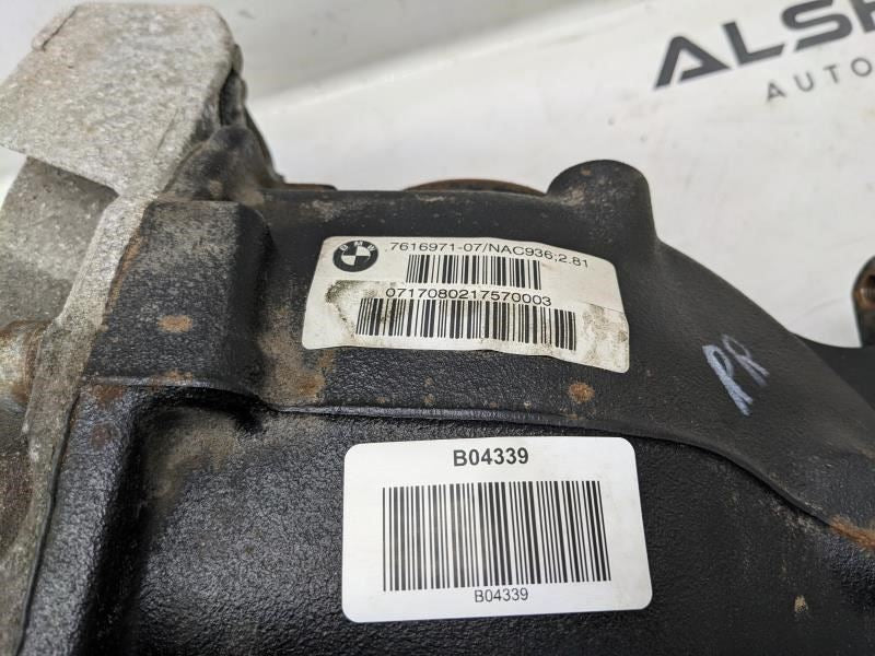2017-2020 BMW 430i xDrive 2.0L AWD Rear Axle Differential Carrier 2.81 ratio10