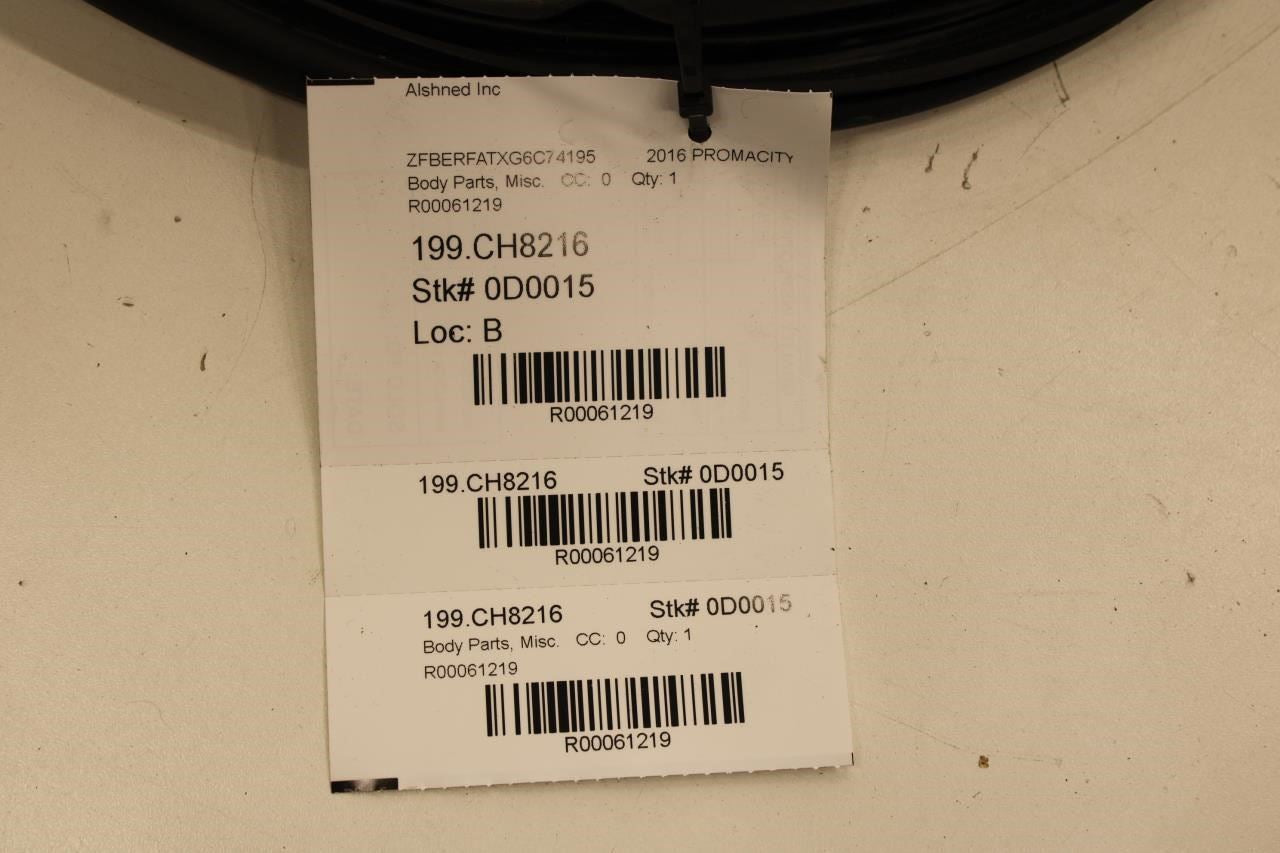 2015-2022 Ram ProMaster City Front Right Passenger Door Weatherstrip 68338438AA - Alshned Auto Parts