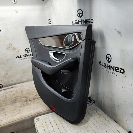 2015-2017 Mercedes-Benz C300 Rear Left Door Trim Panel 205-730-45-01-64-9H15 OEM - Alshned Auto Parts