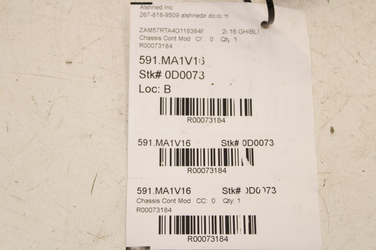 2014-16 Maserati Ghibli S Q4 3.0L AWD Front Driver Left Side Door Control Module - Alshned Auto Parts