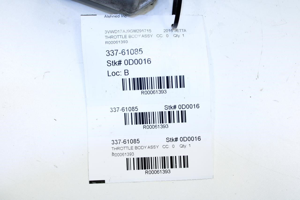 2015-2018 Volkswagen Jetta Sport 1.8L Fuel Injection Throttle Body 06K-133-062-E - Alshned Auto Parts