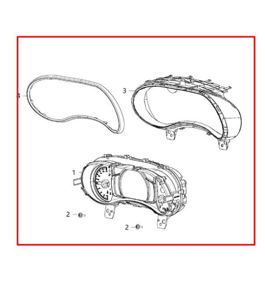 2017 Jeep Grand Cherokee Summit 5.7L Speed Gauge Instrument Cluster 111K Mileage - Alshned Auto Parts