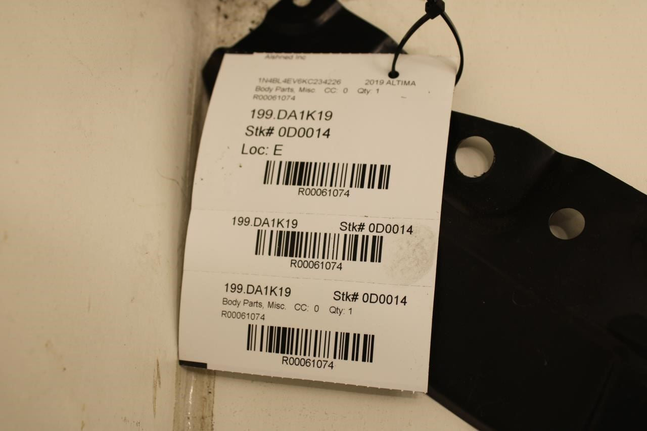 2019-2023 Nissan Altima SL Front Bumper Reinforcement Cover 62240-6CA0A OEM - Alshned Auto Parts