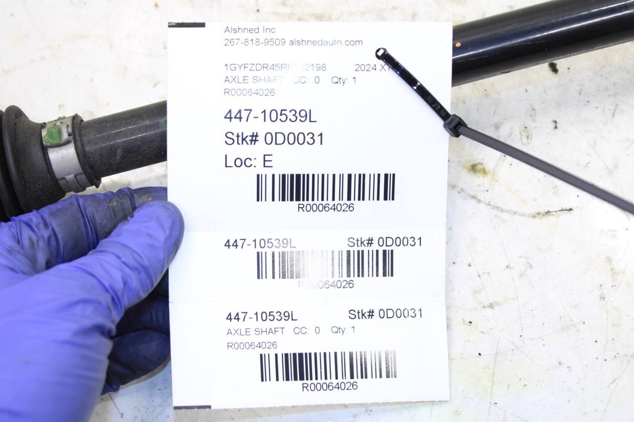 19-25 Cadillac XT4 Premium AWD Rear Left Side CV Axle Drive Half Shaft 42861238 - Alshned Auto Parts