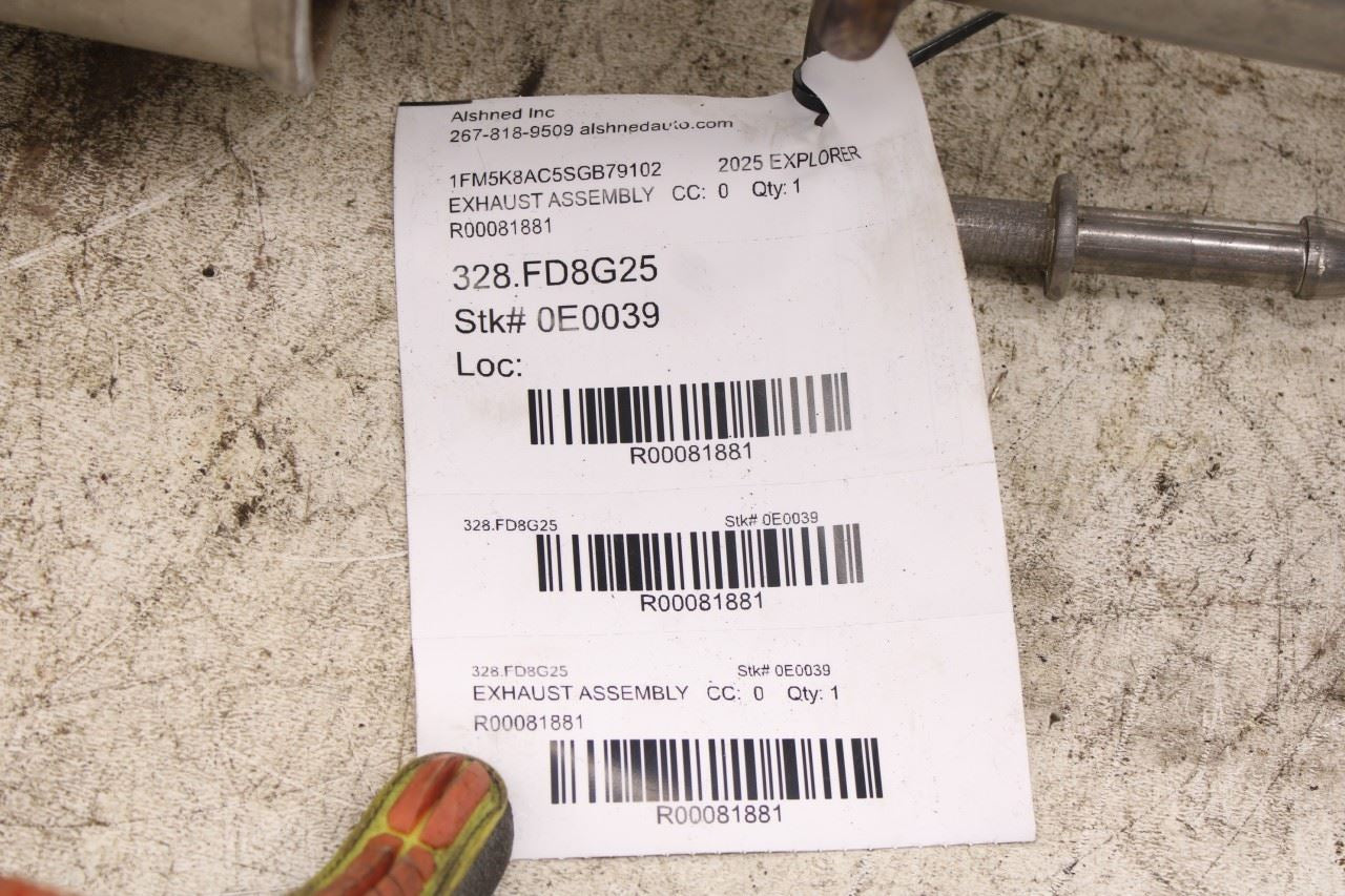 2020-26 Ford Explorer Interceptor 3.0L Exhaust System Center Muffler L1MZ-5230-E11