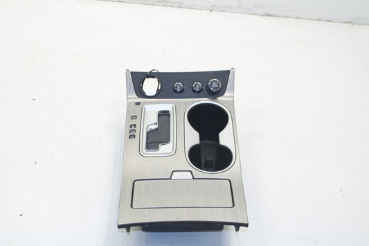 15-18 Nissan Murano Platinum Front Center Console Shift Trim Bezel w/ Cup Holder - Alshned Auto Parts