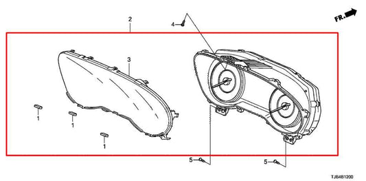 2021 Acura RDX SH-AWD 2.0L AWD Speedometer Gauge Instrument Cluster 32K Mileage - Alshned Auto Parts