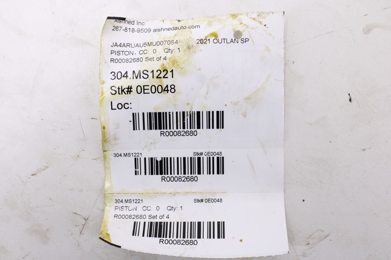 20-25 Mitsubishi Outlander Sport SE 2.0L Engine Piston with Connecting Rod Set 416