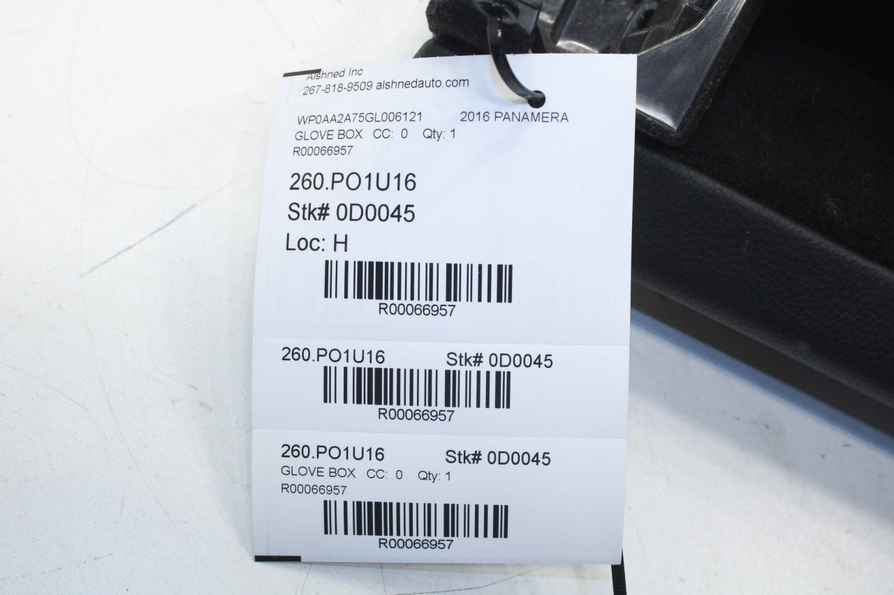 2011-2016 Porsche Panamera 4 Glove Box Storage Compartment 970-552-204-13-A11 - Alshned Auto Parts