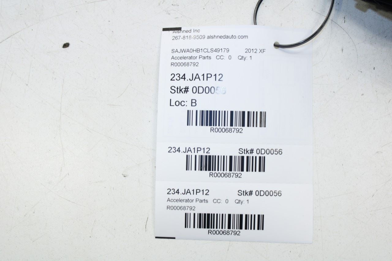 2010-15 Jaguar XF Portfolio 5.0L Accelerator Throttle Gas Pedal Sensor C2D20663 - Alshned Auto Parts