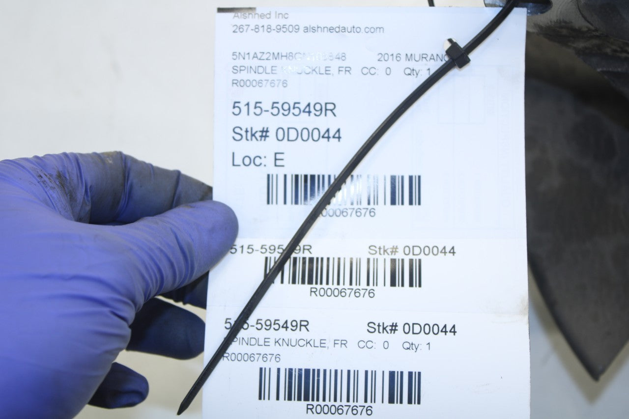 2015-24 Nissan Murano Platinum Front Right Side Spindle Knuckle Hub 40014-5AA0A - Alshned Auto Parts