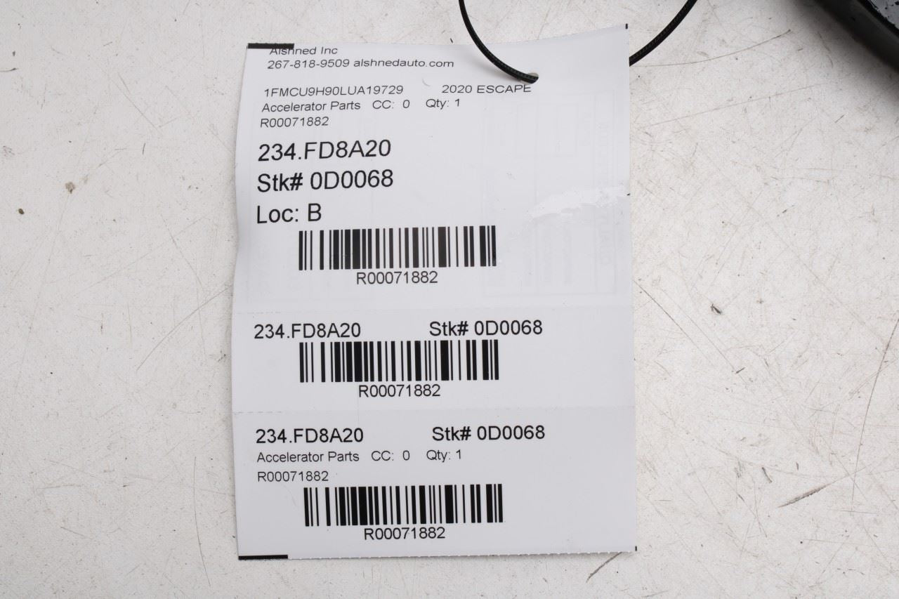 2020-25 Ford Escape SEL 2.0L Accelerator Throttle Gas Pedal Sensor LX61-9F836-AA - Alshned Auto Parts