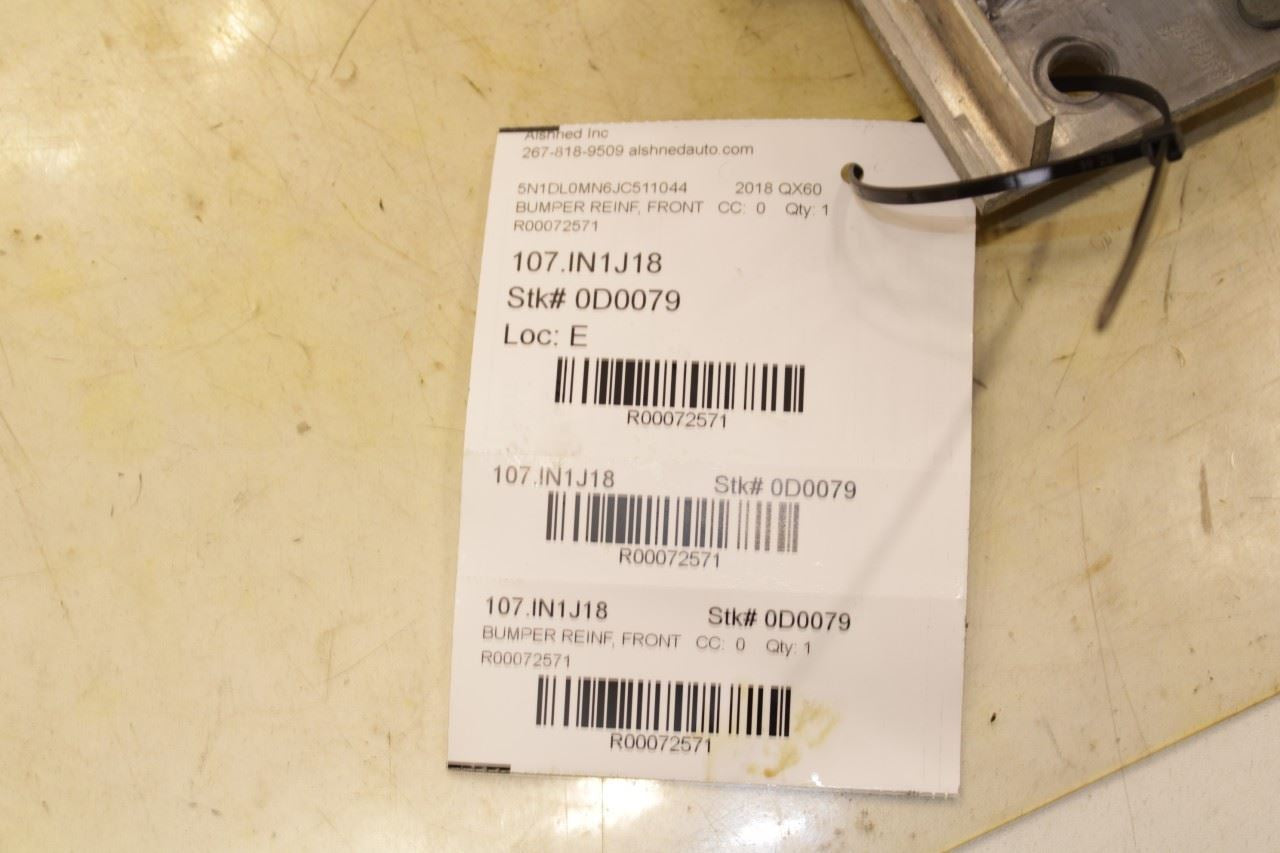 2014-2020 Infiniti QX60 Front Right Bumper Reinforcement Impact Stay Bracket - Alshned Auto Parts