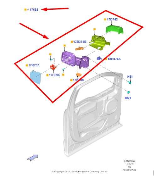 2018-2020 Ford F150 Left Driver Side Rear View Mirror JL34-17683-CG OEM - Alshned Auto Parts