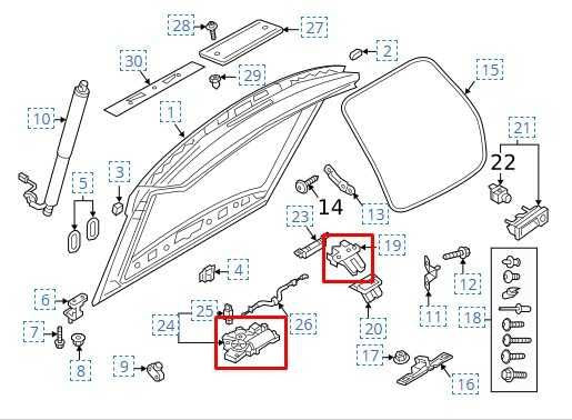 2019-2024 Audi Q3 S Line Rear Liftgate Lock Latch Actuator w/ Motor 81A-827-506 - Alshned Auto Parts