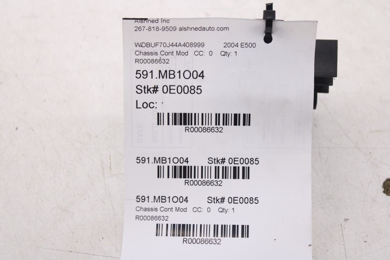 2003-2006 Mercedes-Benz E500 Battery Relay Control Module 002-542-38-19 OEM14