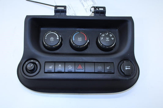 2014-17 Jeep Wrangler AC Heater Temperature Climate Control w/ Bezel 68197433AB - Alshned Auto Parts