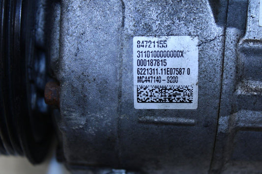 2020-2024 Chevrolet Blazer 2LT 2.0L AC Air Conditioner Compressor 84721155 OEM - Alshned Auto Parts