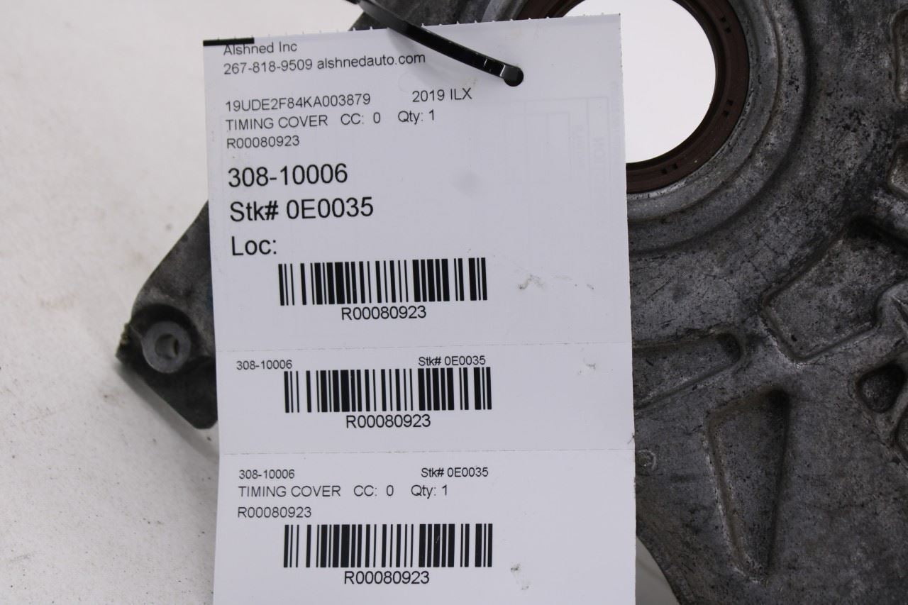 2016-2022 Acura ILX Technology A-Spec 2.4L FWD Engine Front Timing Chain Cover14